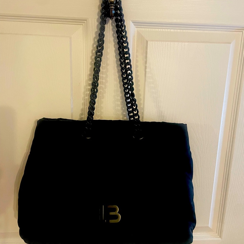 Like new black Bimba & Lola quilted shoulder bag in original package.